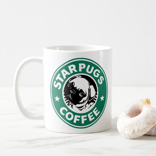 Starpugs Coffee Coffee Mug (With Donut)