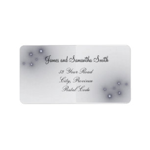 Starry Address Labels