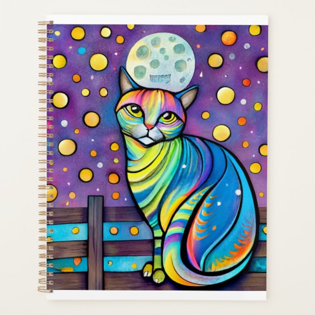 Starry Cat Planner (Front)