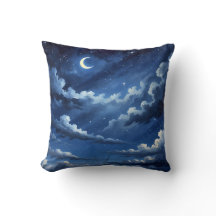 Starry Crescent Sky