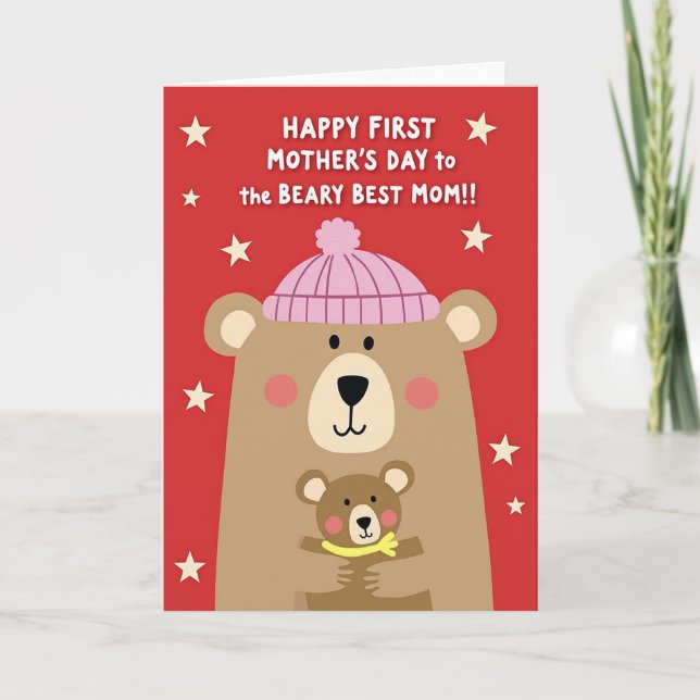 Starry Crimson Pattern Card (Front)