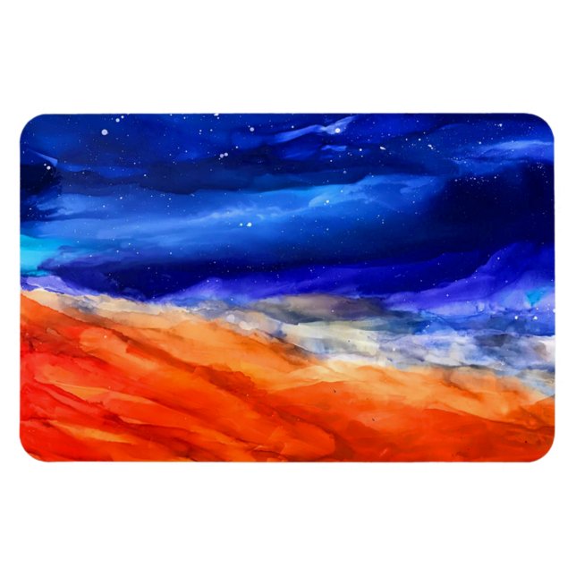 Starry Desert Magnet (Horizontal)