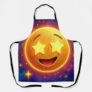 Starry-Eyed Emoji Joy Apron