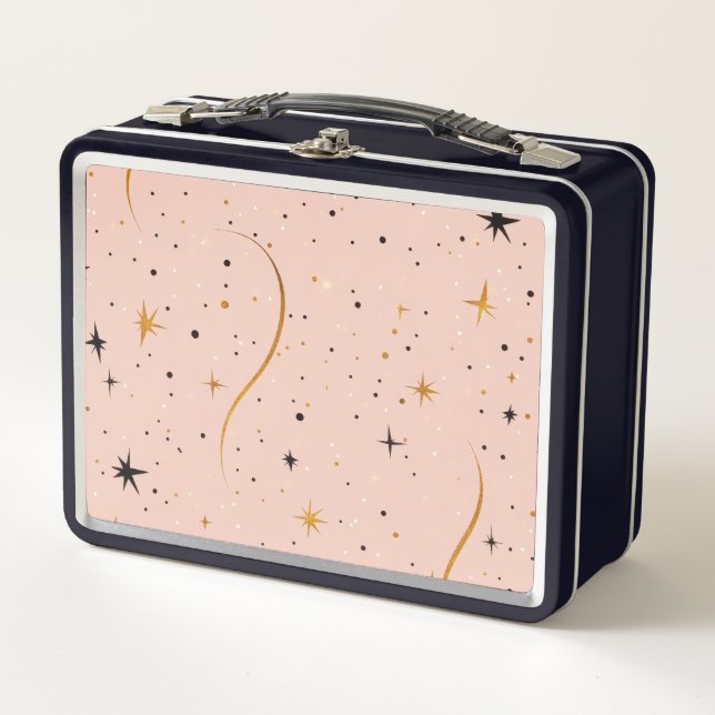 Starry Feast – Food Storage Box with Star Design (Front)