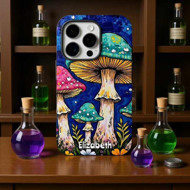 Starry Fungi Grove Case-Mate iPhone Case (Creator Uploaded)