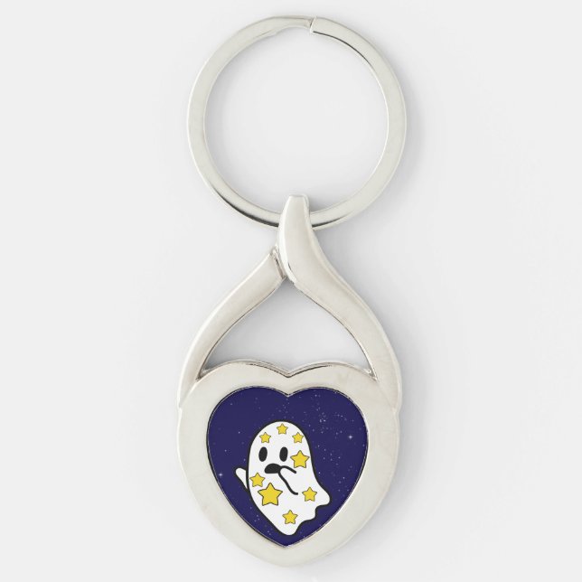 Starry Ghost Lost In Space Keychain (Front)
