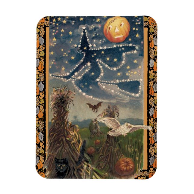 Starry Halloween Magnet de nuit (Vertical)