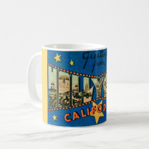 Starry Hollywood California Mug
