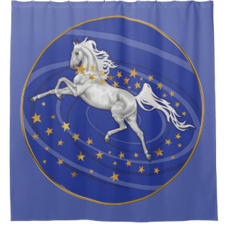 Starry Mare Shower Curtain