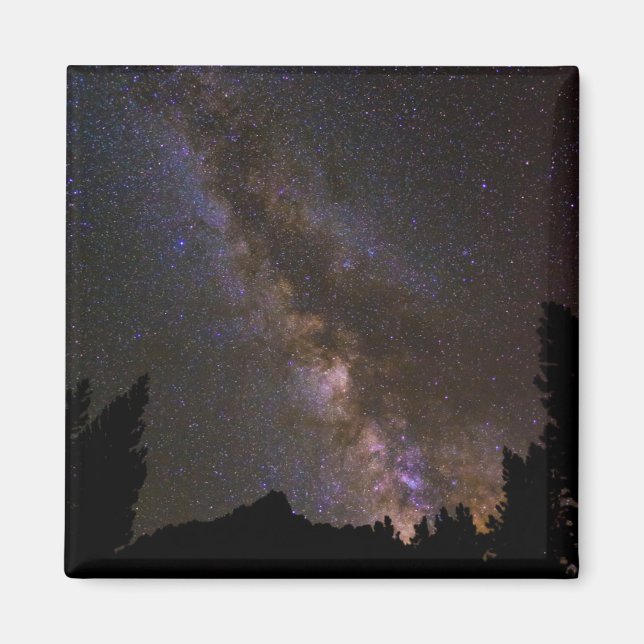 Starry Milky way, California Magnet (Front)