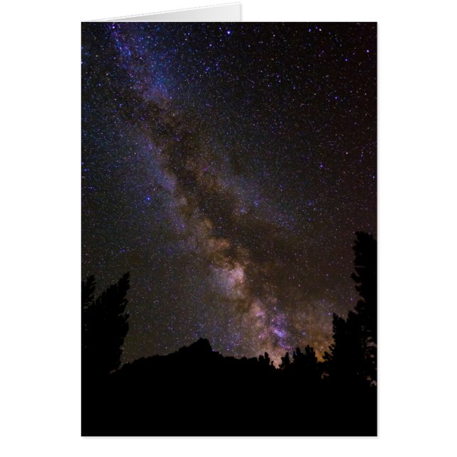 Starry Milky way, Californie (Devant)