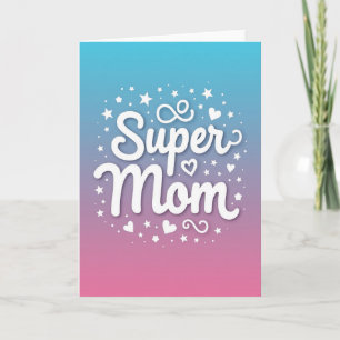 Starry Mothers Day Love Card