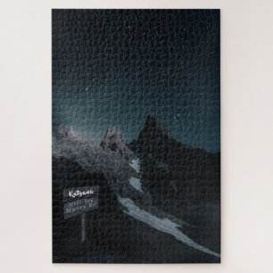 Starry Mountain Night Marriage Proposal Puzzle