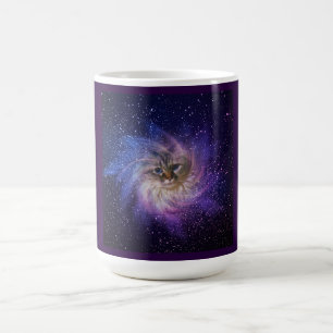 Starry Nebula 15 oz Kitty Mug