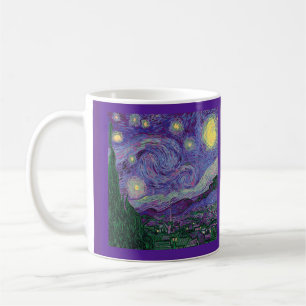 Starry Night and Vincent Van Gogh quote, Parody, Coffee Mug