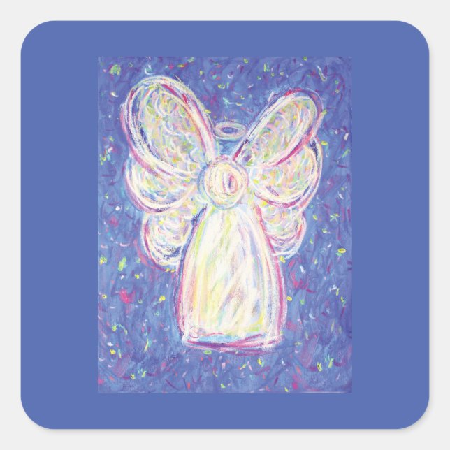 Starry Night Angel Art autocollants (Devant)