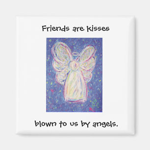 Starry Night Angel - Friends Magnet