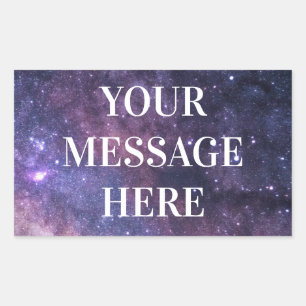 STARRY NIGHT background - Customize your own Sticker