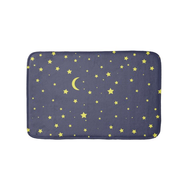Starry Night Bath Mat (Front)