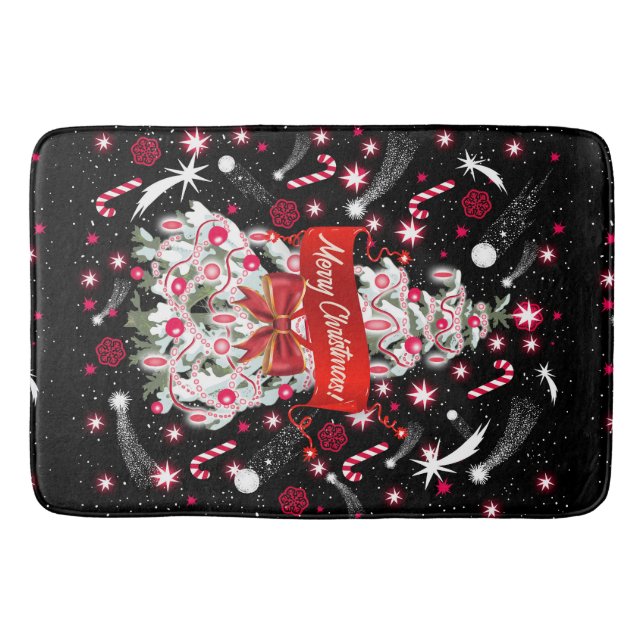 Starry Night Bath Mat (Front)