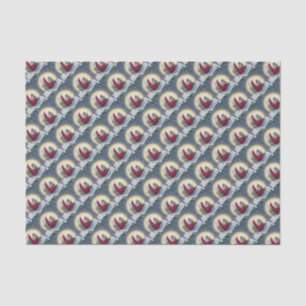 Starry Night Belsnickle Santa CHRISTMAS PACKAGES Tissue Paper
