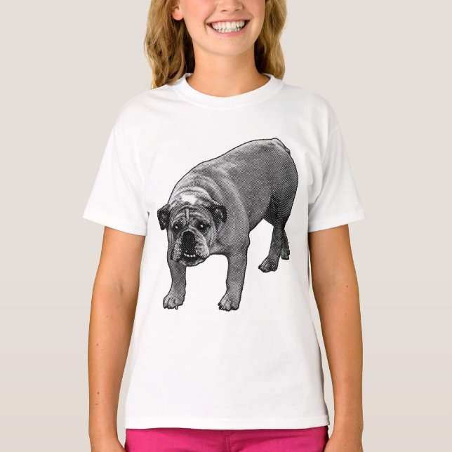 Starry Night Bulldog Tee (Front)