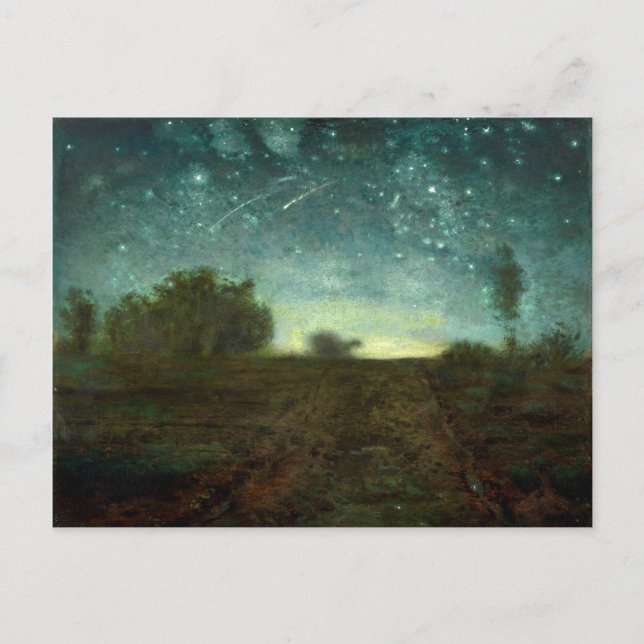Starry Night by Jean-François Millet (ca. 1850–65) Postcard (Front)