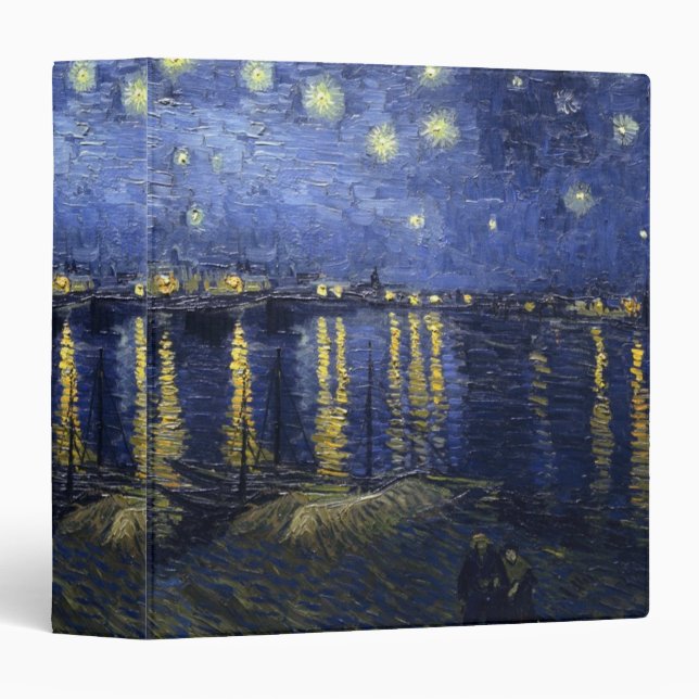 Starry Night by van Gogh Binder (Front/Spine)