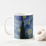 "Starry Night" by Van Gogh Coffee Mug<br><div class="desc">This design features a very high resolution reproduction of Van Gogh's famous "Starry Night" painting.</div>