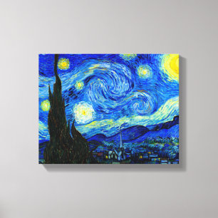 Starry Night by Van Gogh Fine Art Canvas Print