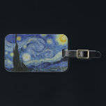 "Starry Night" by Van Gogh Luggage Tag<br><div class="desc">This design features a very high resolution reproduction of Van Gogh's famous "Starry Night" painting.</div>