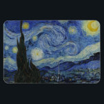 "Starry Night" by Van Gogh Magnet<br><div class="desc">This design features a very high resolution unaltered and unedited reproduction of Van Gogh's famous "Starry Night" painting.</div>
