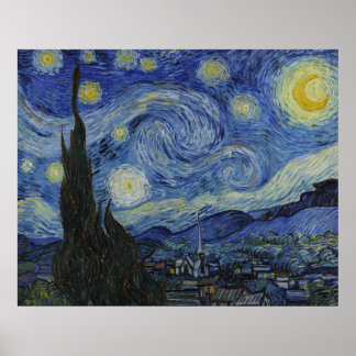 Starry Night by Van Gogh Poster