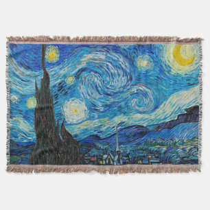 Starry Night by Van Gogh, Throw Blanket