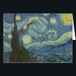 Starry Night by Vincent Van Gogh<br><div class="desc">Vincent Van Gogh's Starry Night. 1889 Oil on Canvas. Museum of Modern Art,  New York City</div>