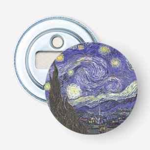 Starry Night by Vincent van Gogh Bottle Opener