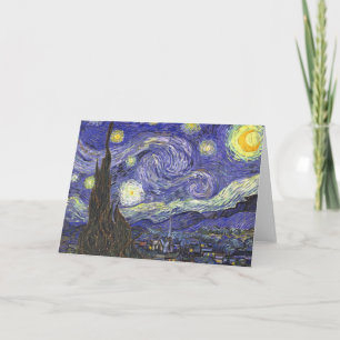 Starry Night by Vincent van Gogh Card