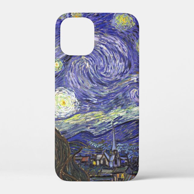 Starry Night by Vincent van Gogh Case-Mate iPhone Case (Back)