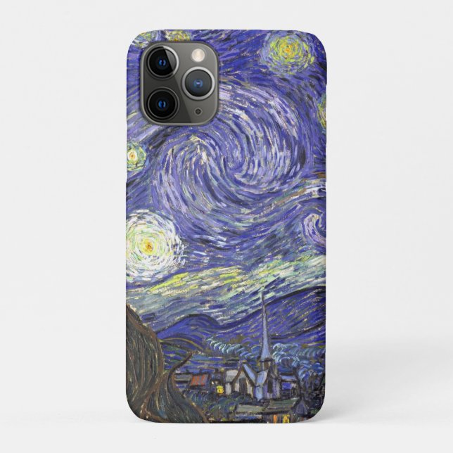 Starry Night by Vincent van Gogh Case-Mate iPhone Case (Back)