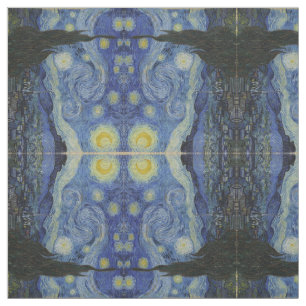 Starry Night by Vincent Van Gogh Fabric