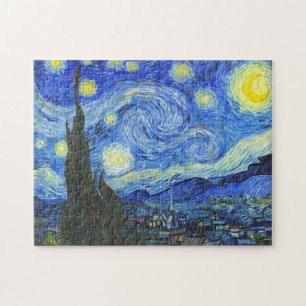 Starry Night by Vincent van Gogh Jigsaw Puzzle
