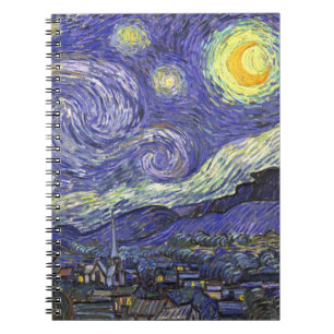 Starry Night by Vincent van Gogh Notebook