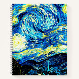 Starry Night by Vincent van Gogh Notebook