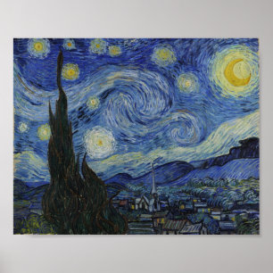 Starry Night by Vincent van Gogh Poster