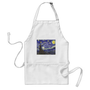 Starry Night by Vincent van Gogh Standard Apron