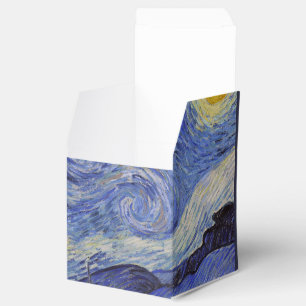 Starry night by Vincent Willem van Gogh painting Favor Box