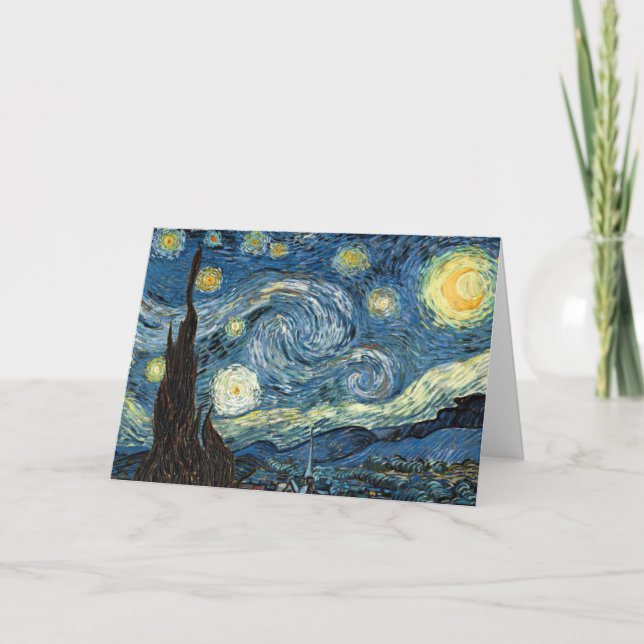 Starry Night Card (Front)