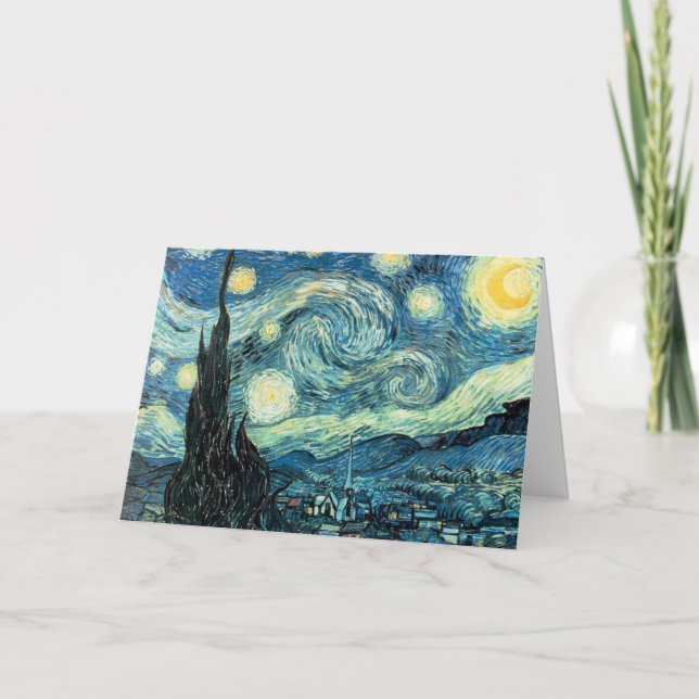 Starry Night  Card (Front)