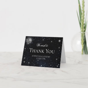 Starry Night Carte de remerciements