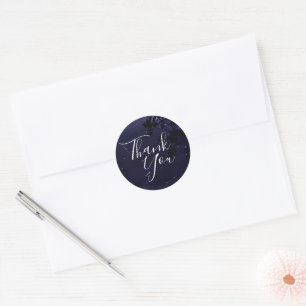 Starry Night Celestial Save the Date Sticker